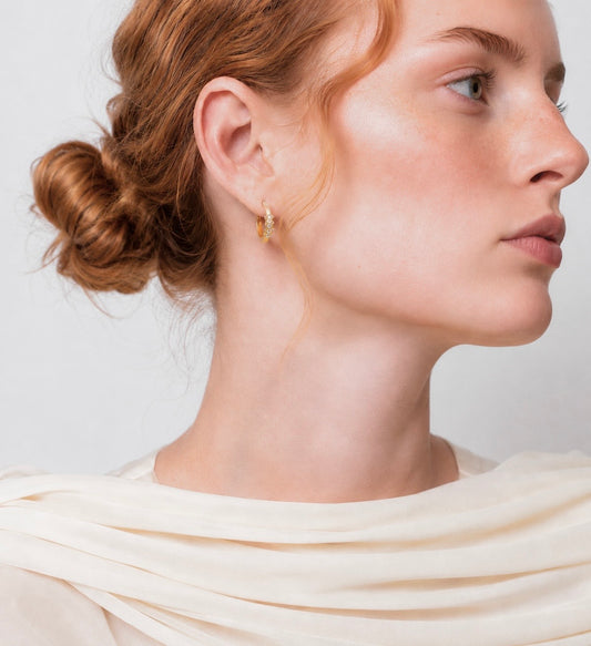 Aurora Hoop - Zirconia