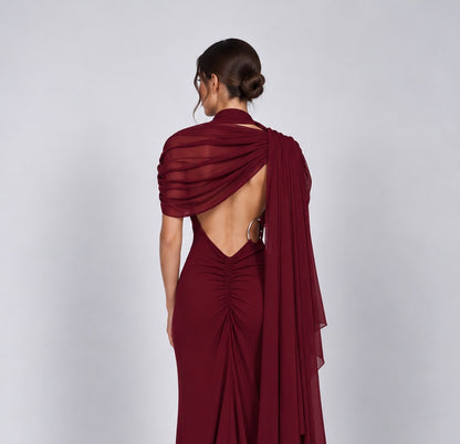 CAPE - BURGUNDY