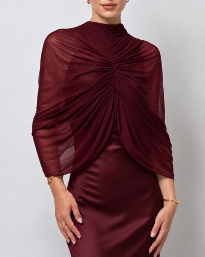 CAPE - BURGUNDY